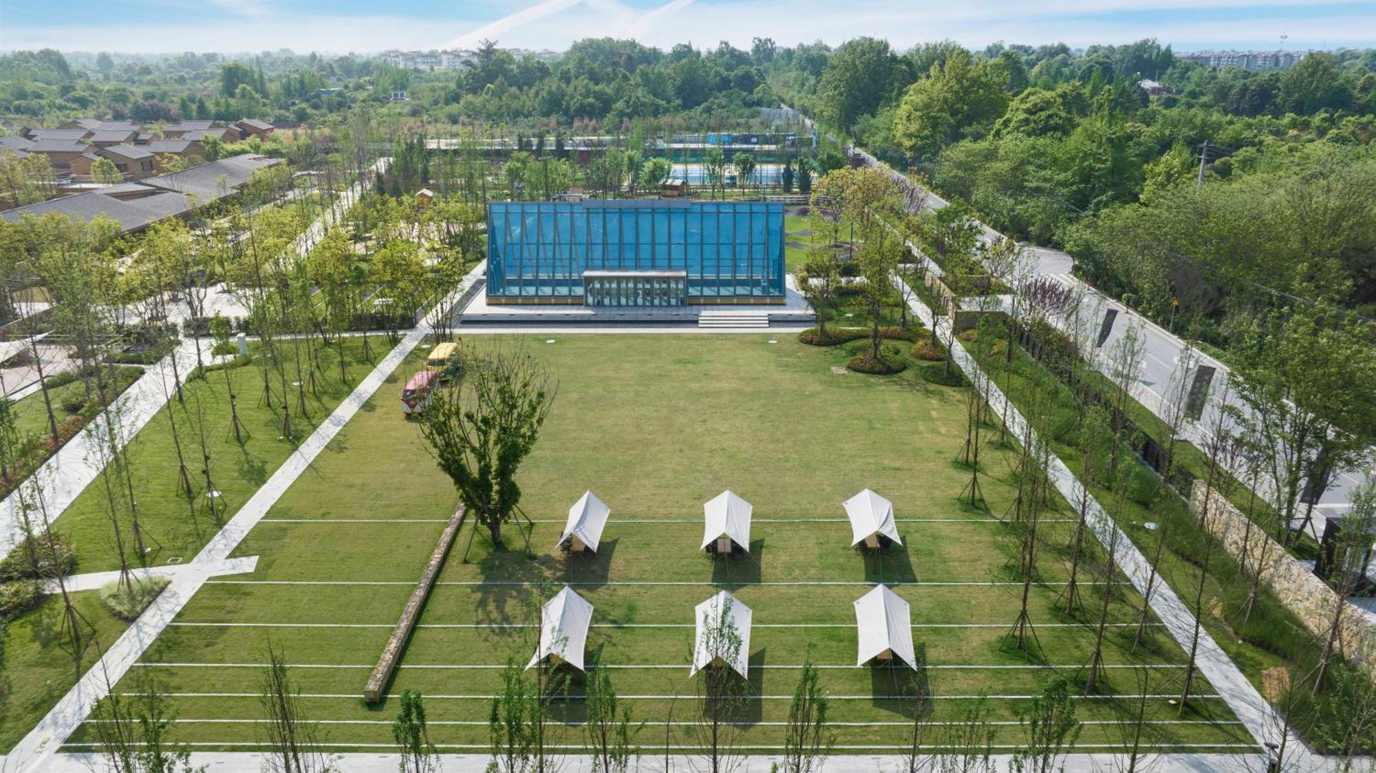Отель Angsana Chengdu Wenjiang Экстерьер фото